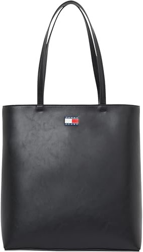Tommy Jeans Donna Borsa Tote Bag Grande, Nero (Black), Taglia Unica