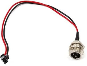 HLAQHL Équilibrage Scooter Hoverboard 3 Broches 3 pôles connecteur 2 Fils Port de Charge Remplacement Pratique équilibre électrique pièces de Voiture(Charging Port)