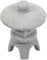 Parliky Micro Landscape Decoration Wallpaper for Bedroom Mini Pagoda Lantern Japanese Pagoda Model Desktop Zen Garden Kit Pond Tower Statue Mini Zen Pagoda Fence Post Caps Sandstone