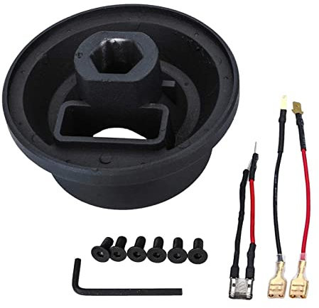 Vuzmode 6-Schrauben-Auto-Schnellspanner-Lenkrad-Abstecknaben-Adapter-Boss-Kit, for Ford, for Mustang, for Focus, for Fiesta, F 150 350 450, for Mazda, for Volvo, Spurverbreiterung-Adaptersatz