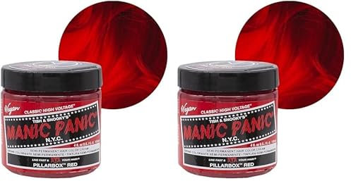 Manic Panic CLASSIC PILLARBOX RED (Paquete de 2)