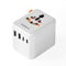 TESSAN Adaptateur Prise Universelle, Chargeur Universel avec 2 USB C et 2 USB A, Adaptateur Voyage Universel pour USA Thaïlande Japon UK Brésil Australie Espagne Dominique Inde