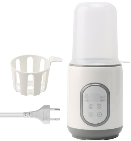 Flaschenwärmer Baby,Babykostwärmer mit schnellem Aufwärmen,8-in-1 Multifunktion,mit LCD-Display,präziser Temperaturkontrolle und automatischer Abschaltung,für am meisten Babyflaschen