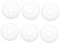 ULTECHNOVO 6pcs Candle Drip Protectors Reusable Wax Catchers for Taper Candles High Temperature Resistant Drip Tray for Weddings Parties and Home Decor