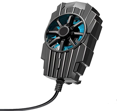 Radiateur USB Rechargeable Ventilateur de Refroidissement Téléphone Portable Refroidisseur pour Jeux et Vidéos Regarder Ventilateur Portable pour Chambre