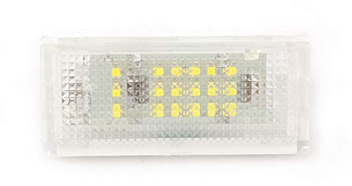 Kennzeichenbeleuchtung Hell,Kennzeichenleuchte 2 Stück Kennzeichen Licht Auto Schwanz Weiße Birnen for BMW 3er E46 4D 1998-2003 Autozubehör