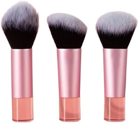 Pinselset Makeup Foundation Contour Brush Set 3 Pinsel For Verblenden Und Fixieren Von Make-up Eyeshadow Pinsel