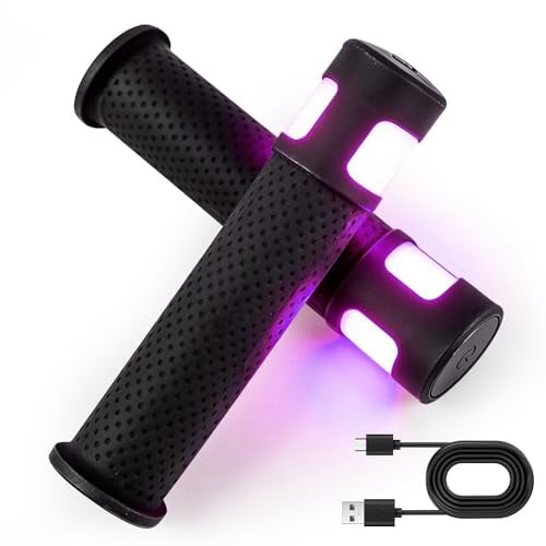 E Scooter Blinker, LED-Lenkerleuchte, Ergonomische Griffe für Elektroroller, Roller Blinklicht Roller Griff Licht, Scooter Lenkerleuchten, Warnlenker Lenkerwarnleuchte Blinklicht für Xiaomi M365/Pro2