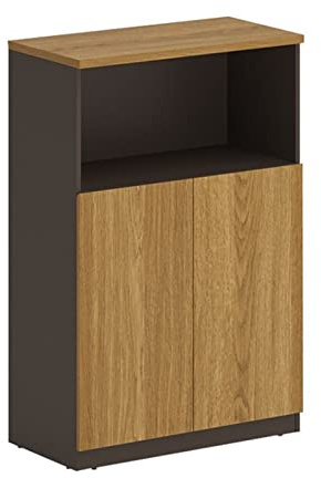 Vertikaler Aktenschrank, Druckerschrank, Büroschrank mit Schubladen und Schlössern, niedriger Informationsschrank aus Holz, Trennwand, Seitenschrank(XW-0828-0.8m)