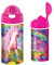 3D LiveLife Gourde - Poney Rose Étincelant de Deluxebase. Gourde plastique Cheval Lenticulaire 3D avec Paille. Gourde pour enfants 600 ml avec illustrations originales artiste renommé Michael Searle