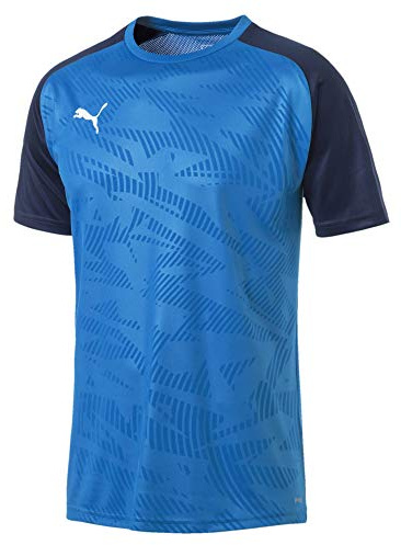 PUMA Herren Trikot, Electric Blue Lemonade-peacoat, L