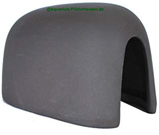Krebse Welse Barsche Versteck,6,5 x10 x7,5 cm, Aquarium Ton Deko Höhle,Cichliden