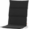 Generisch Siena Garden Centauri Sesselauflage 110 cm Dessin Uni anthrazit, 100% Polyester