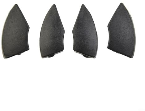 FUBESK 4 pulsanti radio per Fiat 500Cd radio da per Fiat 500 dal 2008 in poi, pulsante nero per rimozione della copertura del rivestimento