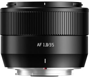 TTartisan AF 35mm F1.8 II Obiettivo per Fuji X Mount, Obiettivo Autofocus APS-C per fotocamere Fuji X-A1 X-A10 X-A2 X-A3 X-A5 X-A7 X-M1 X-M5 X-H1 X-H2 X-H2S