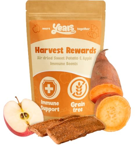 YEARS Sweet Potato & Apple Vegan Dog Treats - Soft Chews 75g
