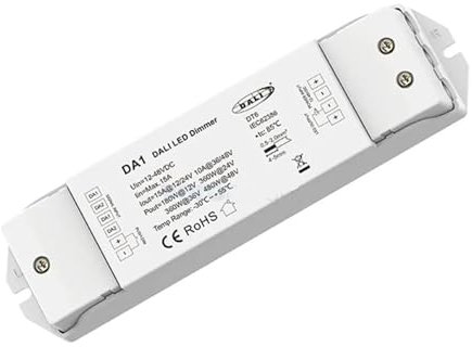 DA1 DA4 DA4-D DA4-L 1/4 Kanal DALI CV PWM Digitaldimmer DC 12V 24V(DA1 Only)
