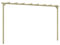 Snsowed Pergola da Giardino Legno di Pino Impregnato 360x200x60 cm,Prato e Giardino,Vita all'aperto,Strutture da Esterno,Archi, tralicci e pergole-44924