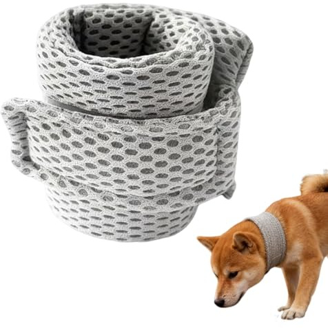Hundhalsband Justerbar, tvättbar, slickstoppande mesh | Elizabethankrage för Hundar Utomhus inomhus resor camping
