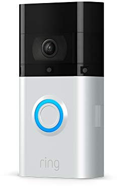 Ring Video Doorbell 3 Plus von Amazon | HD-Video (1080p), verbesserte Bewegungserfassung, 4-Sekunden-Vorschau | Mit 30-tägigem Testzeitraum für Ring Protect