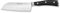Wüsthof Classic Ikon 5 Inch Hollow Edge Santoku Knife, Black