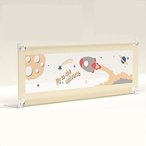 FOGUO Klappbares Bettgitter, Bettschutzgitter Bettgitter Baby Kinderbettgitter Kinderbett, Rausfallschutz für Babys, Fallschutz geeignet für Elternbett & Babybet