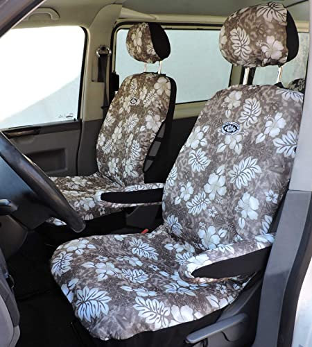 Aloha Hawaii Autositzbezüge (1 PAAR) Auto Schonbezug Sitzbezug für das Sitzbezüge Autositz Vordersitze