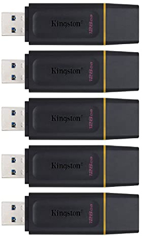 Kingston 128GB DataTraveler Exodia Flash Drive - DTX128GB (Pack of 5)