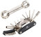 Teyssor Fahrrad Multifunktionswerkzeug mit Knochenschlüssel 20 in 1 Fahrrad Multitool Reparatursatz Faltbares Reparatur Werkzeug Set