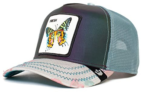 Goorin Bros. Trucker Cap PHRESH with AN F Creme Mehrfarbig, Size:OneSize