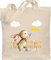 Baumwolltasche - Hasen - Süßer Hase Kinder personalisiert I - Unisize - Naturweiß - ostergeschenke stoffbeutel kindergarten hasenmotiv ostern erwachsene stofftasche hasentaschen rabbit easter