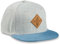 Soulbuddy Kinder Cap – Unisex Kinderkappe – Schirmmütze für Jungen & Mädchen – Trendiger Sonnenhut für Outdoor & Freizeit Grau-Blau – Größe S