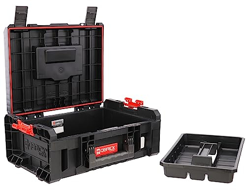 Werkzeugkasten mit Werkzeugablage modular PRO Verstärkte konstruktion Kunststoff