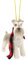 Schnauzer Ornament, Urlaub Hund Weihnachtsbaum Hängende Zubehör, Sammlerstück Figur, Geschenk für Tierliebhaber und Haustierbesitzer, 3 x 1,2 x 3
