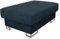 Mirjan24 Polsterhocker Cotere Cord, Hocker, Sofahocker, Moderner Sitzhocker, Sitzbank, Pouf, Fußbank, Farbauswahl (Poso 05)