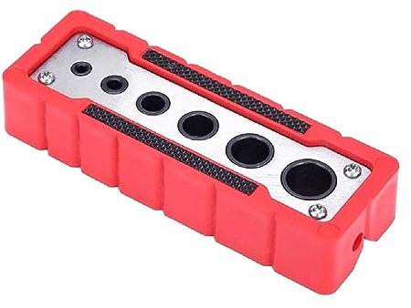 Praktischer Holzbearbeitungsbohrer-Locator für präzises Bohren mit verstellbarer Größe und tragbarem Design, multifunktionaler Holzbearbeitungslocher