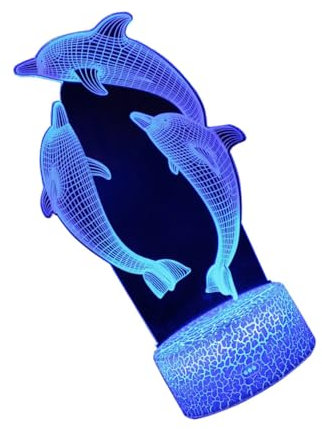 OSALADI LED-Schreibtischlampe Dekorationslampe Tischlampe Pultleuchte Nachtlampe Fernbedienung Led 3d Optische Täuschungslampe LED-Schreibtischleuchte