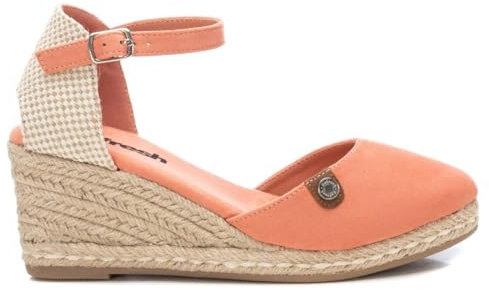 REFRESH - Keilsandalen Damen Koralle - Bequeme und vielseitige Schuhe - Casual Mode - Modell 17188207 (Größe 38)