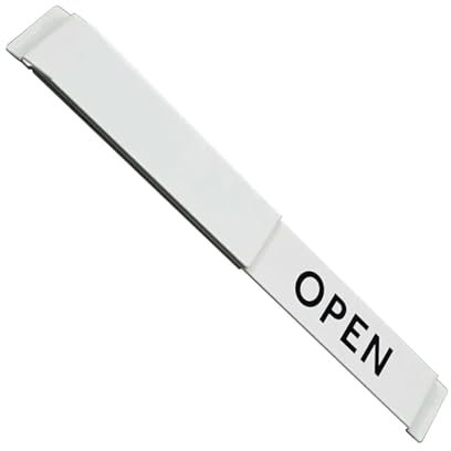 Cartello aperto e chiuso, cartello per porta scorrevole per privacy, facile da usare, per una comunicazione efficace