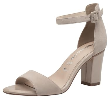 Tamaris Damen Heeled Sandals Leder