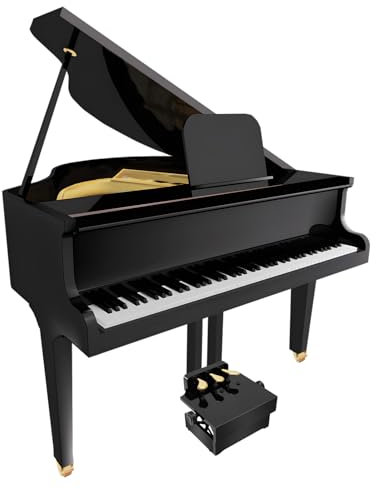 QUIOTUIR Universal Sustain Pedal With 3 Metal Pedals Adjustable Height Children's Piano-assisted Pedal Pedal Extenders Children Piano Teaching Aid Accessory for Children Aged 4-12