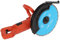 3000W Electric Disc Cutter Concrete Saw Cut Off Saw, Max. Cutting Depth 350mm, for Cutting Concrete, Stone, Tiles, 3800r/min