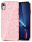 Svanove Cheetah Print Phone Case for iPhone XR Case Girly, Cute Leopard Case for Women, Luxury Trendy Retro Cool Animal Print Design, Aesthetic Pattern Y2k Slim Hard Shell Plastic Cover, Pink