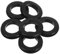 Hemobllo 6pcs Rubber Grommets for Cable Hole Protection Insulation Washers for Electrical Wiring Easy Installation Efficient Cable Management Durable Safe Rubber Grommet Rings