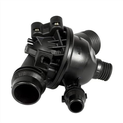 SZTMYVUW Termostatos del Motor Compatible con BMW Serie 1 3 5 2.0I E87 E90 E60 116I 318I 520I (2003-2013), 11538671515, 1153755403 Termostato De Refrigerante De Motor