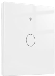 LIXSAZSE Tuya Bluetooth kompatibler intelligenter Lichtschalter Universal App Schlafzimmersteuerung Timing Modul Intelligent für den Haushalt, Weiß