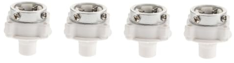 NUOBESTY 4 Pezzi Raccordo per Tubo Ingressi Lavatrice Connettore Rapido Inossidabile Adattatore Anticalcare e Lavastoviglie Resistente Alla Corrosione e Alla Pressione Facile da Installare