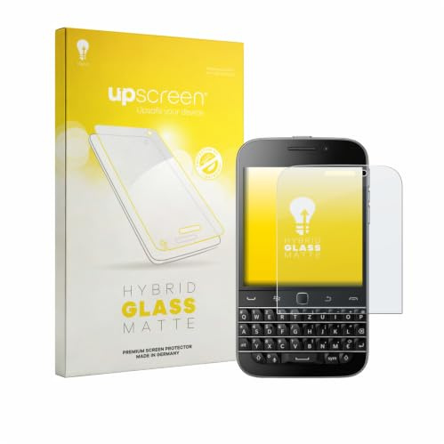 upscreen Schutzglas für Blackberry Classic Q20 | Entspiegelnder Displayschutz Made in Germany Matte 9H Schutzfolie Panzer Folie Glas Anti-Reflex Montage-Set Anti-Fingerprint