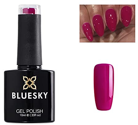 Bluesky Neon Blackcurrant Dark Pink Raspberry Neon 13 Nail Gel Polish UV LED Soak Off 10ml