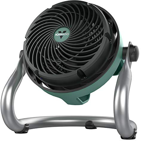 Vornado EXO51 Heavy Duty Luftzirkulator Shop Ventilator mit IP54 Staubdicht und wasserfestem Motor, grün, CR1-0389-17